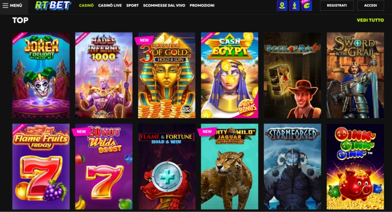 RTBet Games